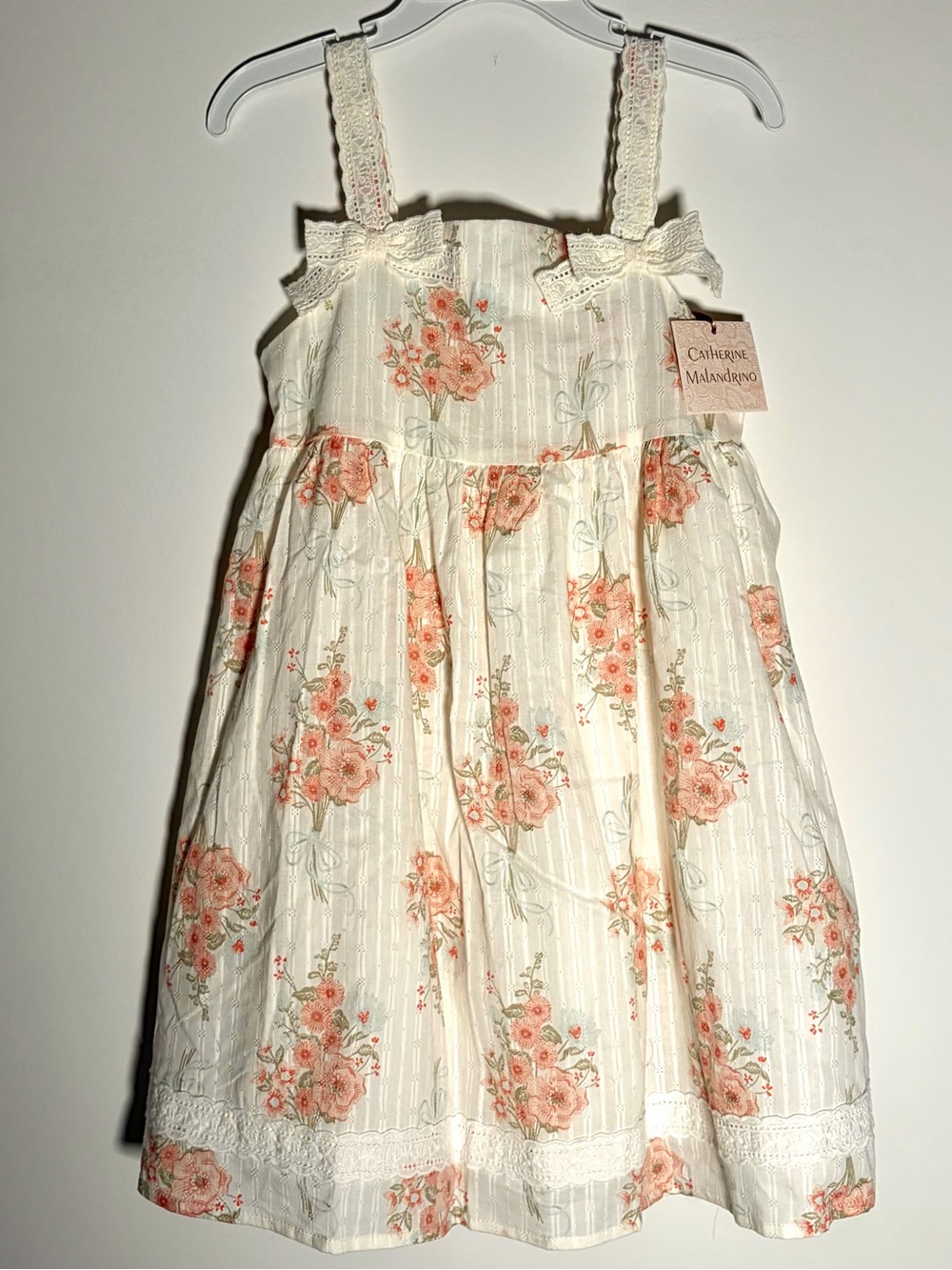 Catherine Malandrino - Girls Vintage Inspired Floral Dress